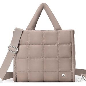 WEST BRONCO Puffer Crossbody Bag in Khaki